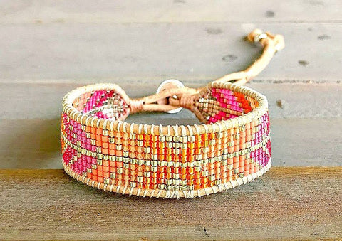 Elephant Bead Loom Bracelet.miyuki Seed Beads Bracelet.set of 3  Bracelets.mexico Bracelet.elephant Bracelet for Women Valentine Gift -   Canada