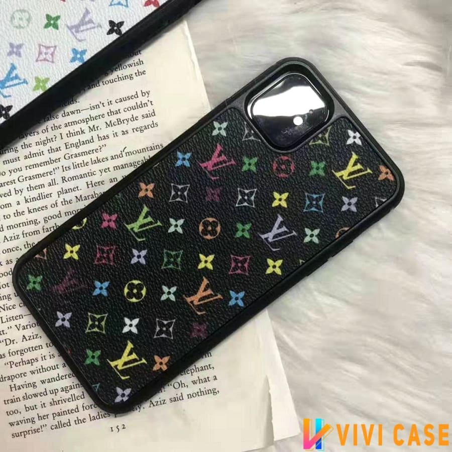 Supreme X Louis Vuitton Style Leather Designer Iphone Case For Iphone 11 Pro Max X Xs Xs Max Xr 7 8 Plus