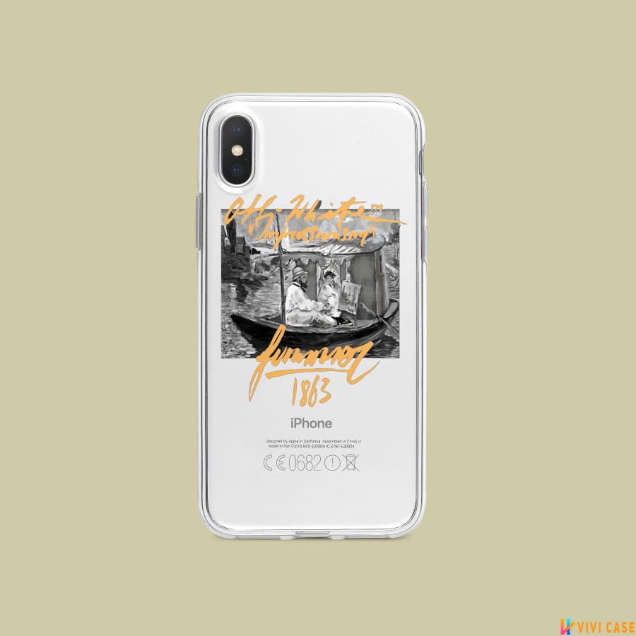 Off White Style Tpu Protective Designer Iphone Case For Iphone 12 Pro Max Mini