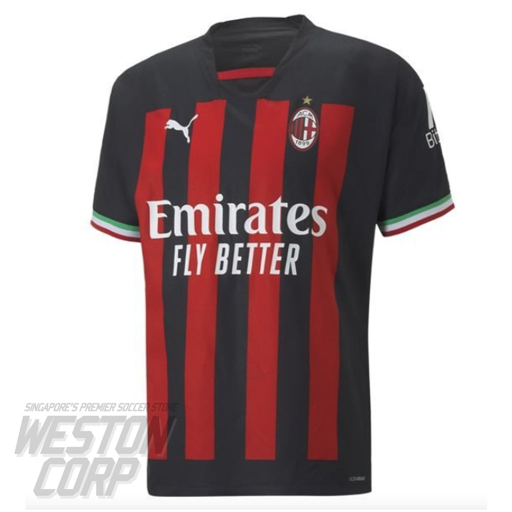 ac milan football jersey