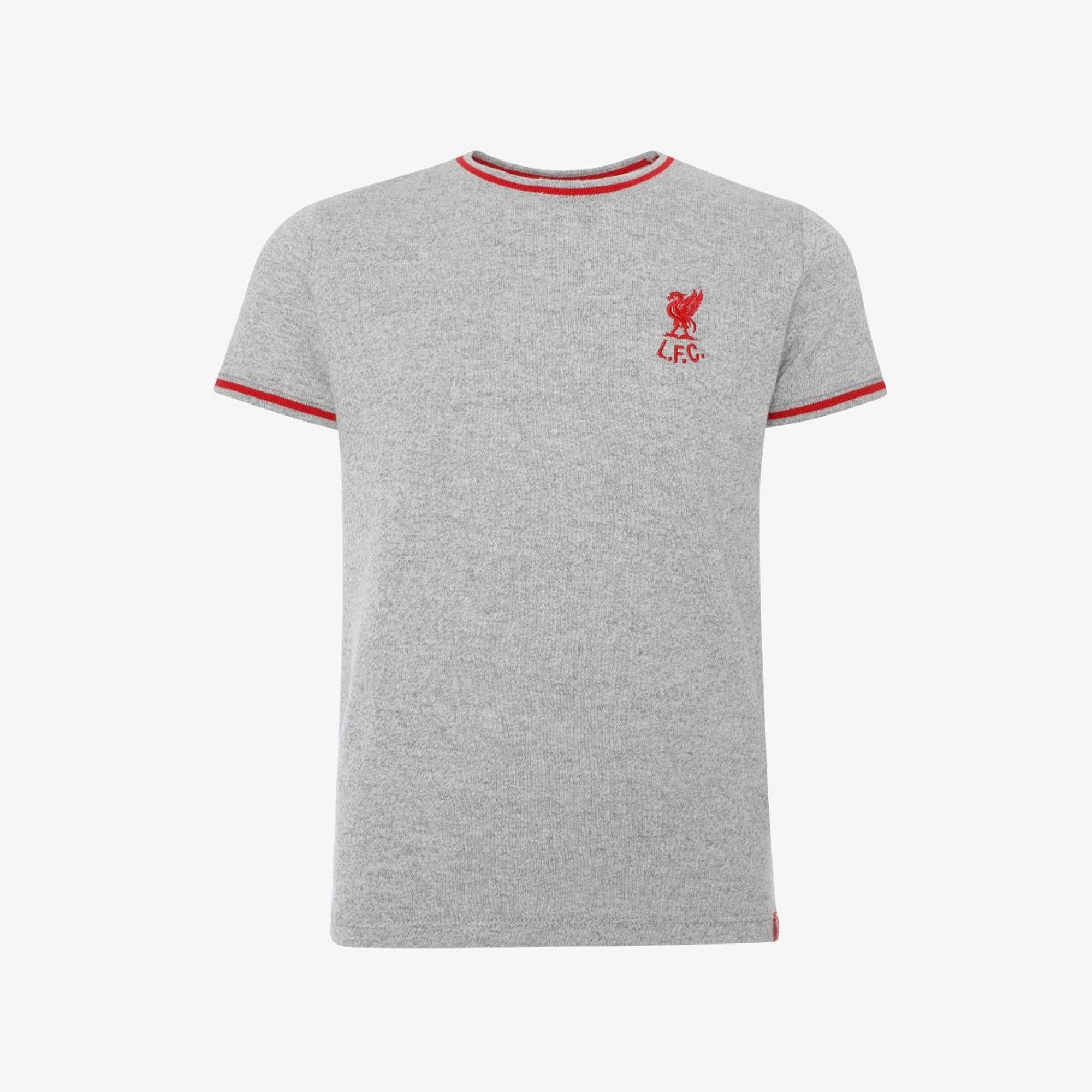 LFC Junior Grey Marl Retro Tee