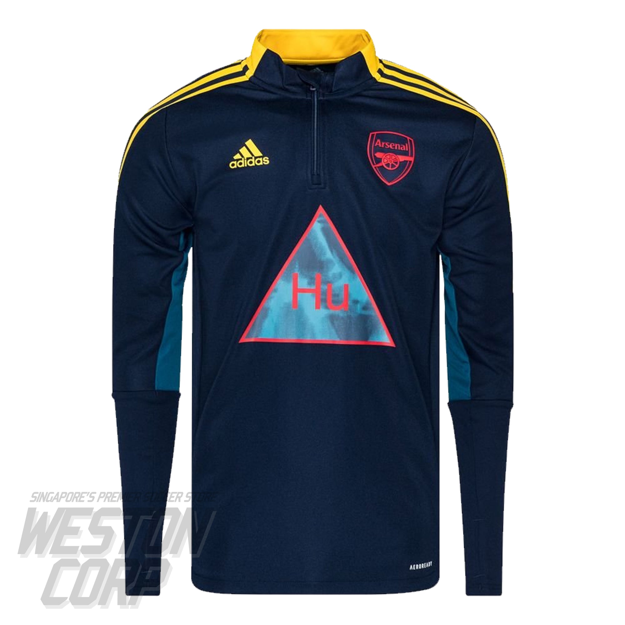 arsenal long sleeve training top