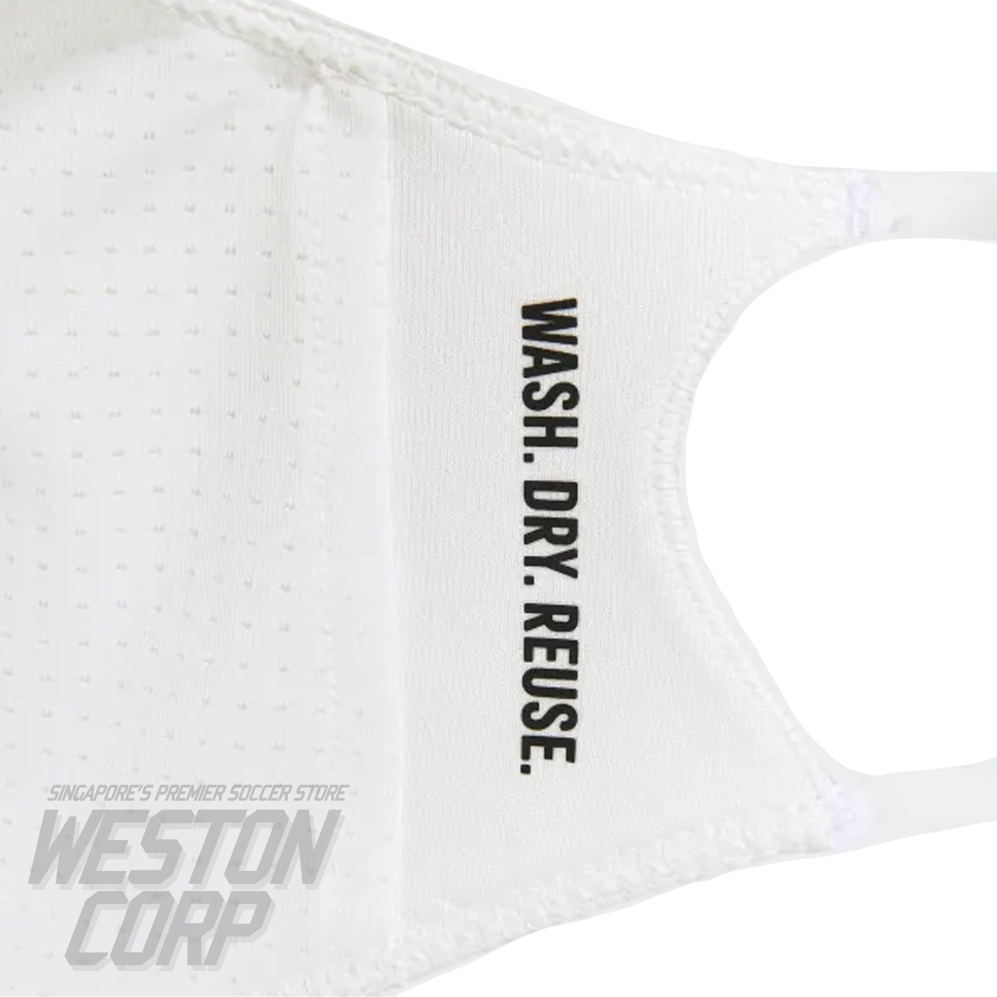 adidas 3-pc Face Cover White