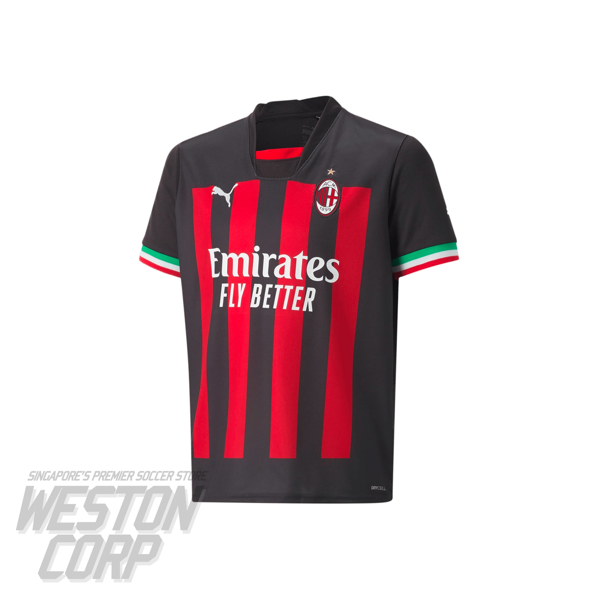 ac milan football jersey