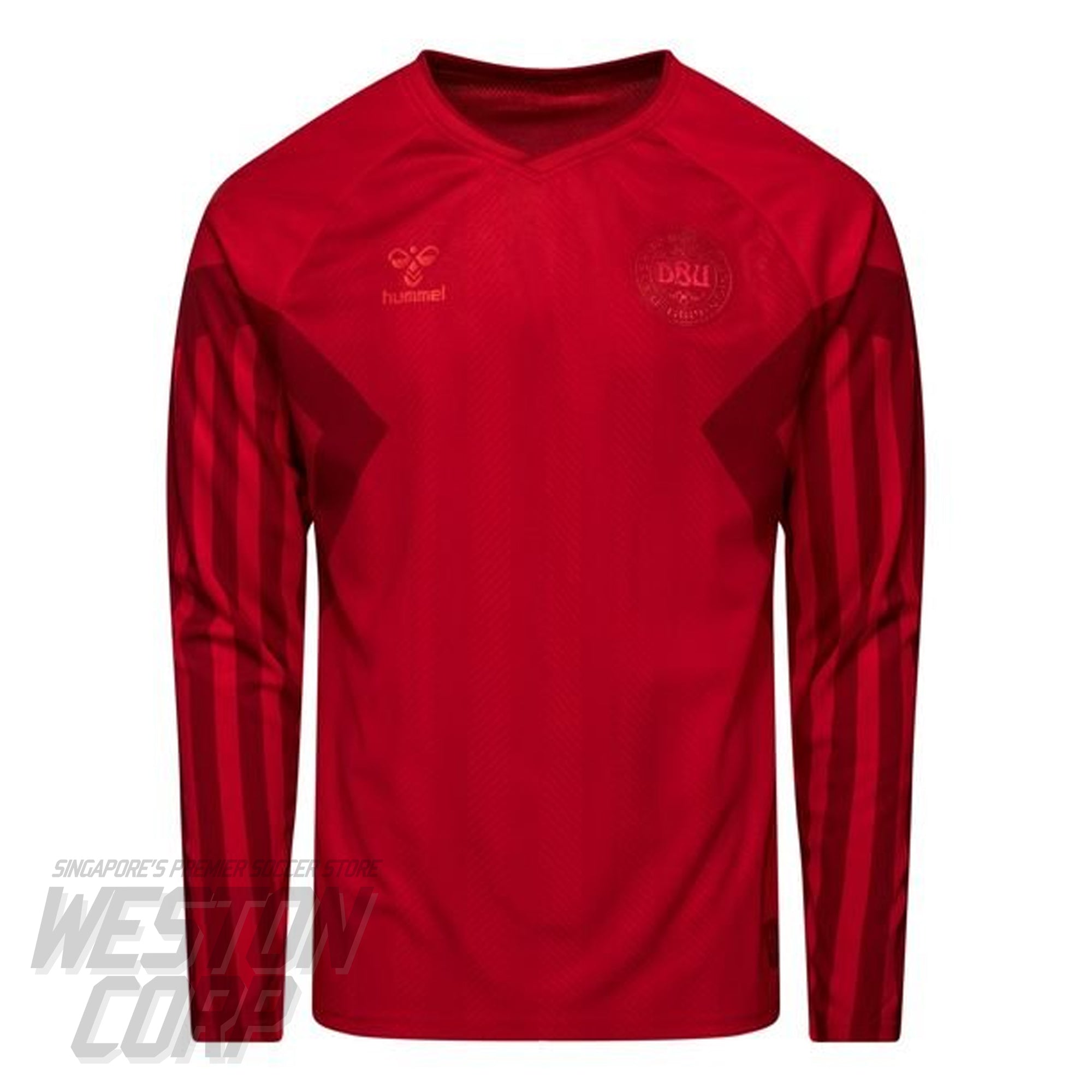 Denmark Adult 2022 Long Sleeve Home Jersey