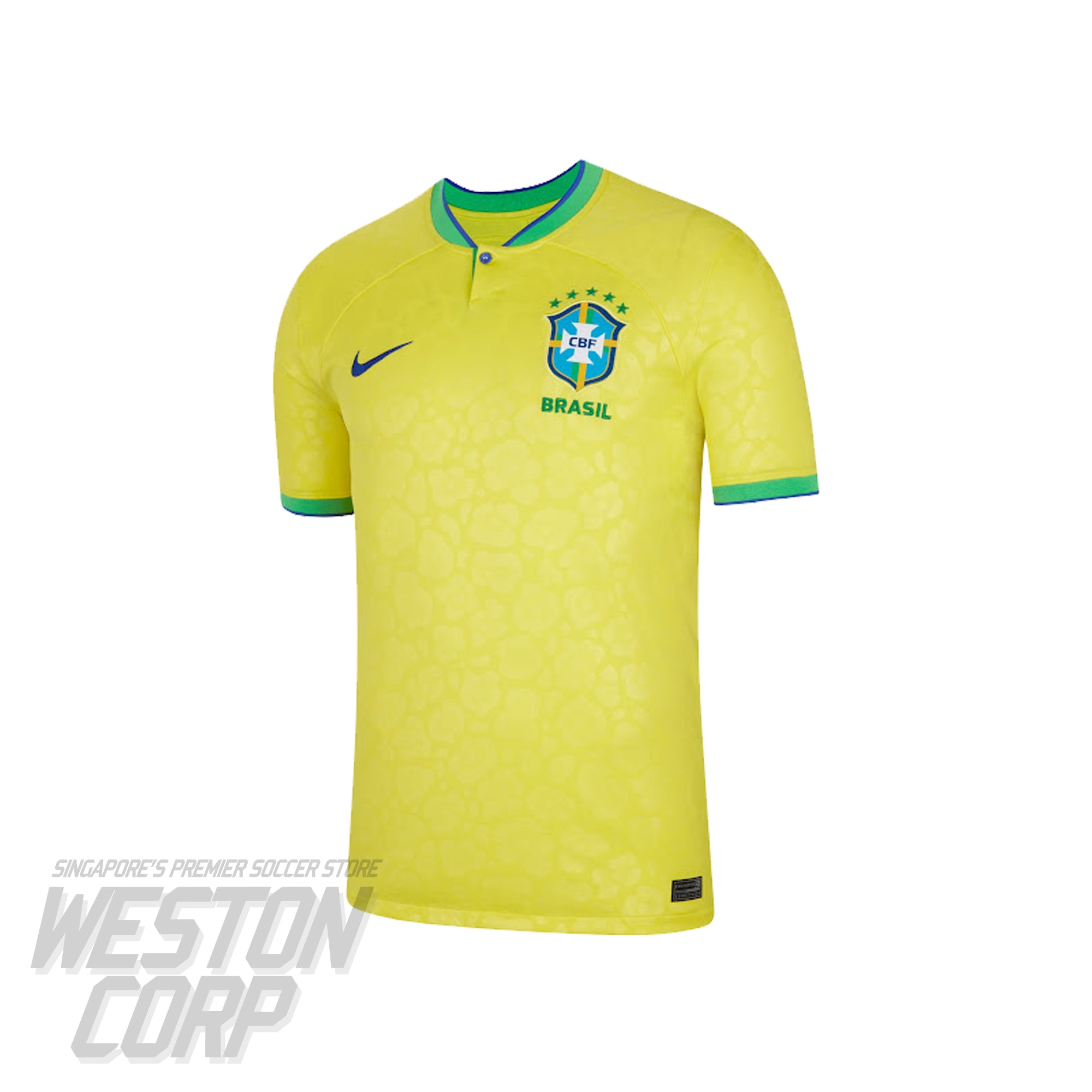 Brazil Child 2022 Stadium Home Jersey