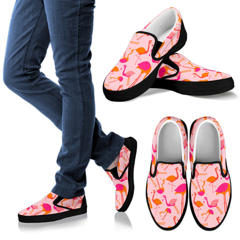 flamingo shoes slip on