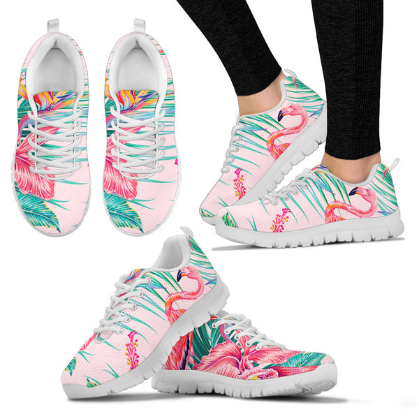 flamingo tennis shoes