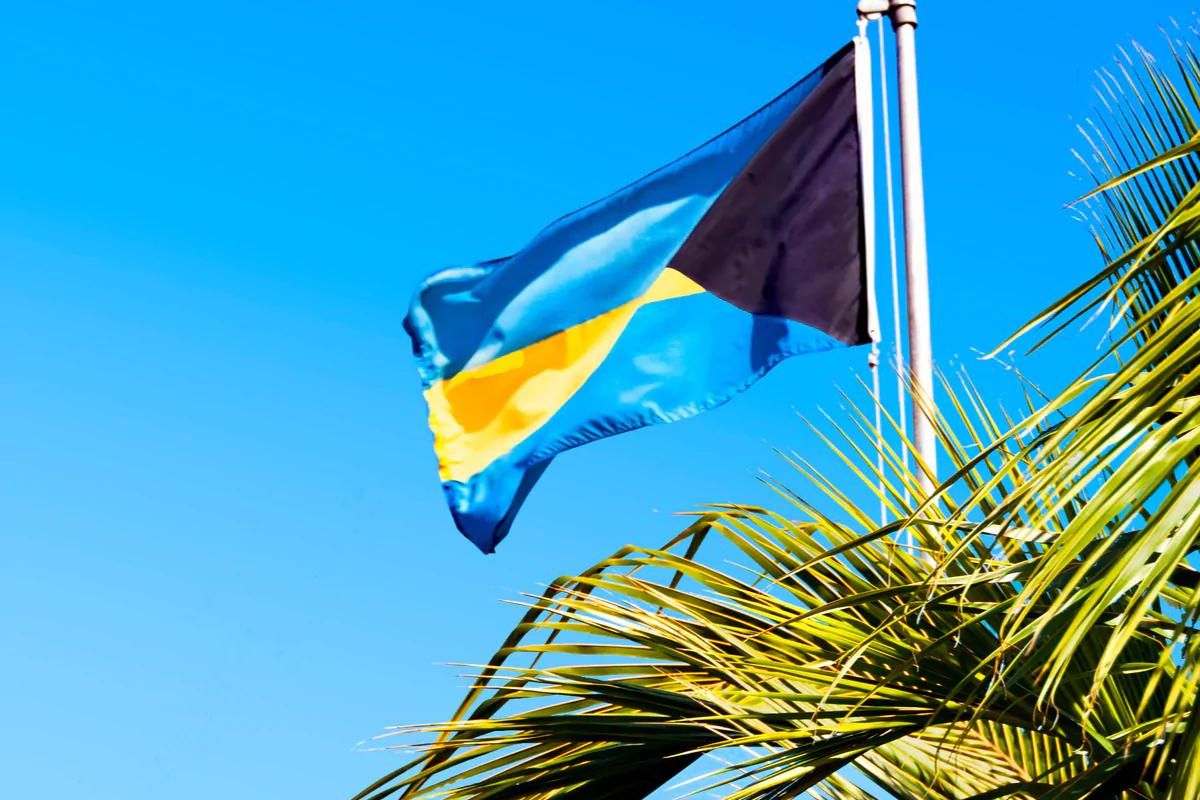 bahamas national flag