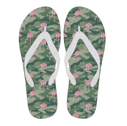 flamingo flip flops