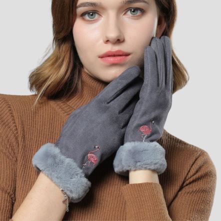 flamingo gloves