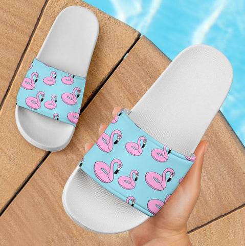 flamingo slide sandals