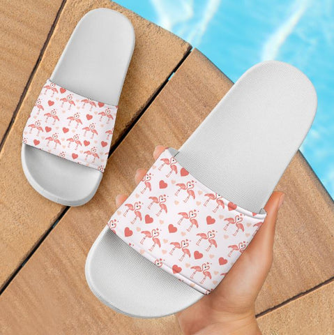 flamingo slide sandals