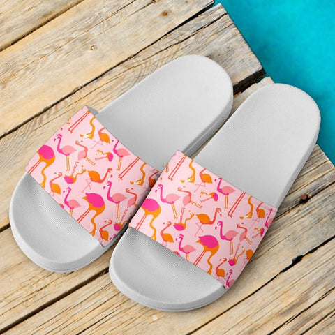 flamingo slide sandals