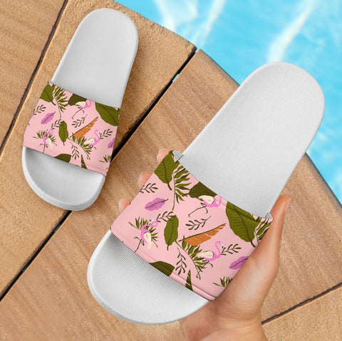 flamingo slide sandals