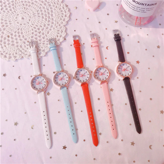 Pink flamingo watch hot sale