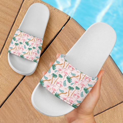 flamingo slide sandals