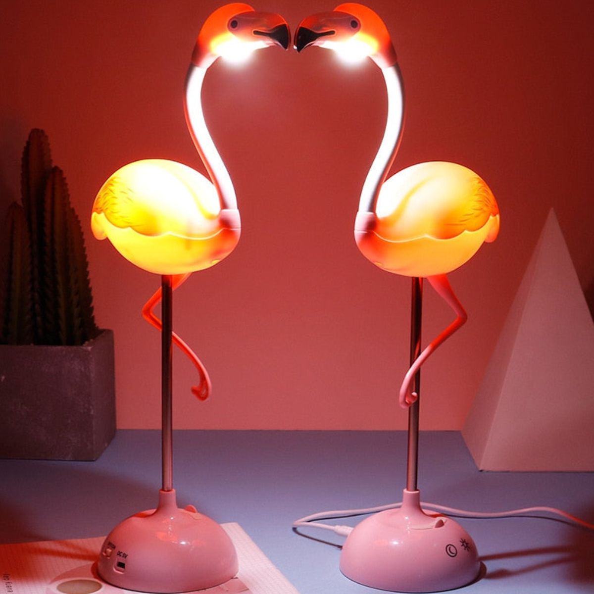 flamingo night light for bedroom