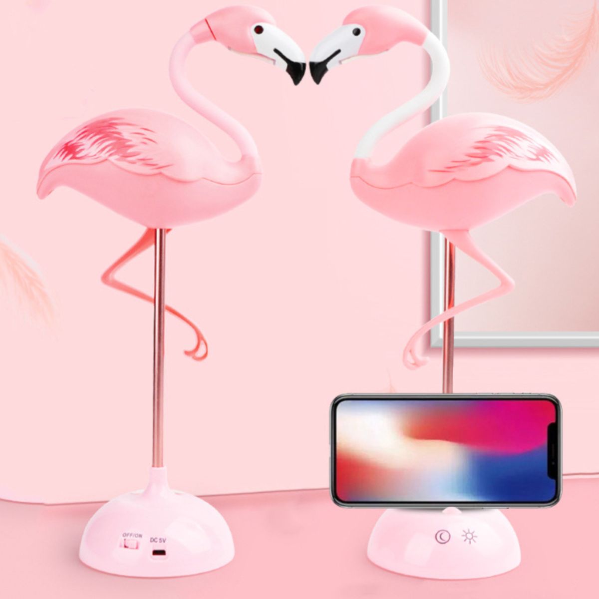 flamingo office lamp