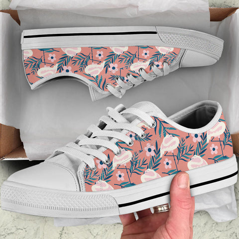 flamingo canvas shoes