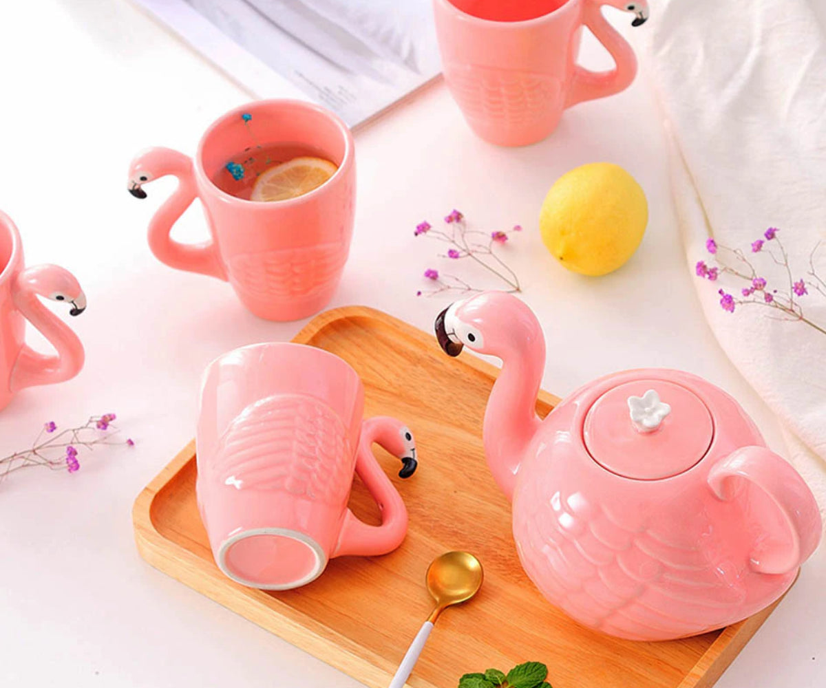 flamingo mugs