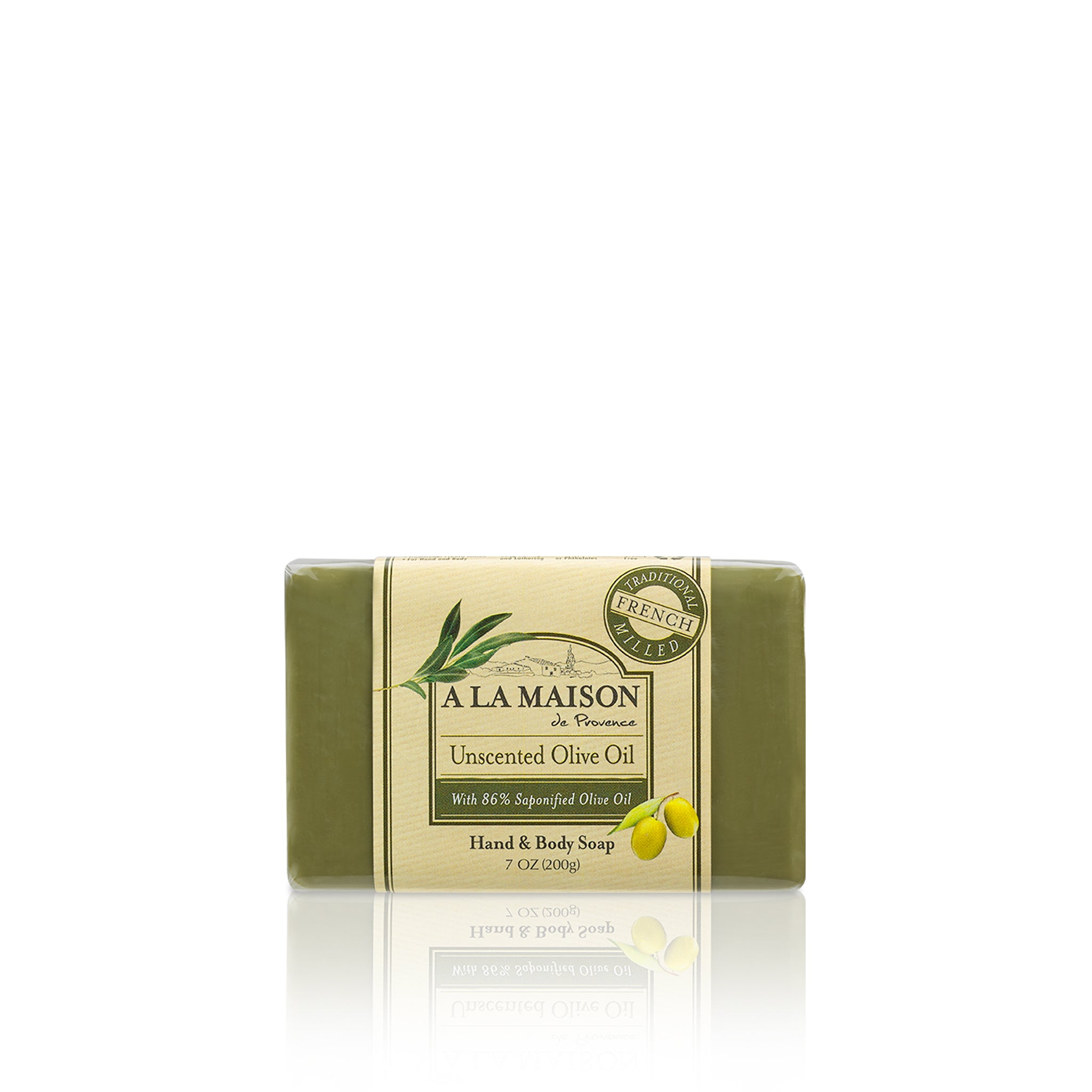 Unscented Olive Oil Bar Soap 7 Oz A La Maison De Provence Llc