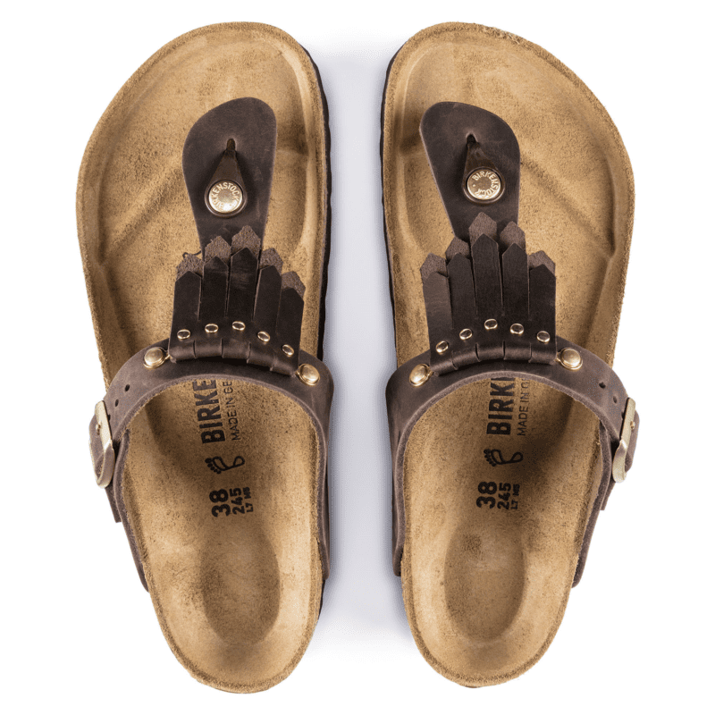 birkenstock gizeh kiltie fringe