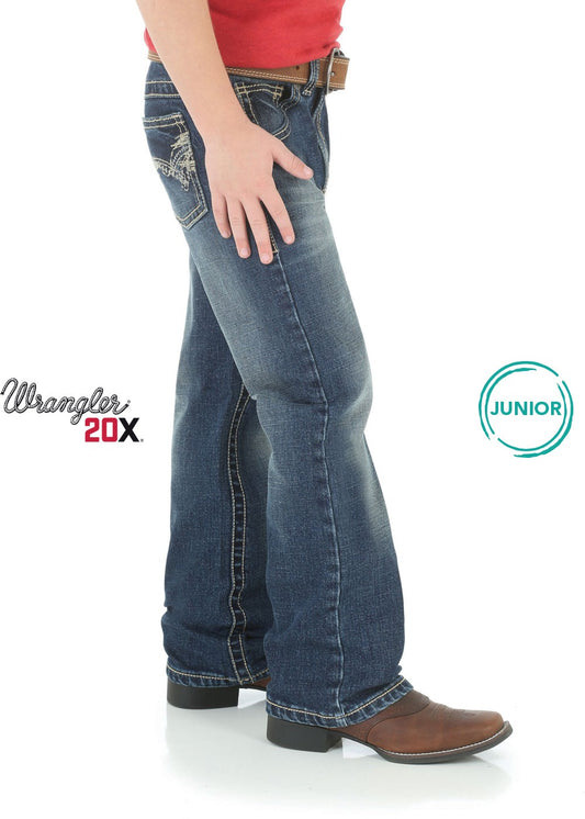 Boy's Wrangler Retro® Bootcut Jean (4-7) in Night Sky