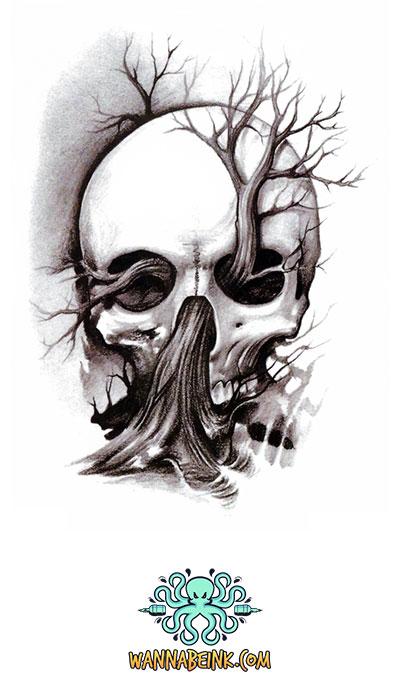 40 Skull Tree Tattoo Designs For Men  Cool Ink Ideas  Tree tattoo  designs Tattoo designs men Tree tattoo