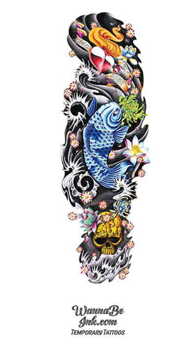 Update 74 koi fish tattoo blue best  thtantai2
