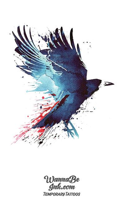 7148 Raven Tattoo Images Stock Photos  Vectors  Shutterstock