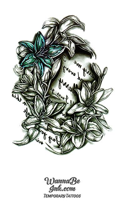 Stars and Flowers2  Flower tattoos Flower tattoo designs Beautiful  meaningful tattoos