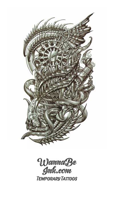 28 Dragon Wrap Around Tattoos Design And Ideas