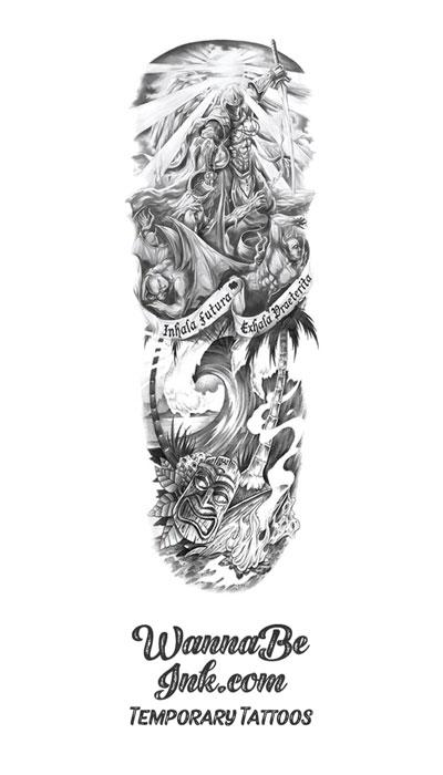 Start of a full Disney themed sleeve tattoo by TristanChallis on DeviantArt