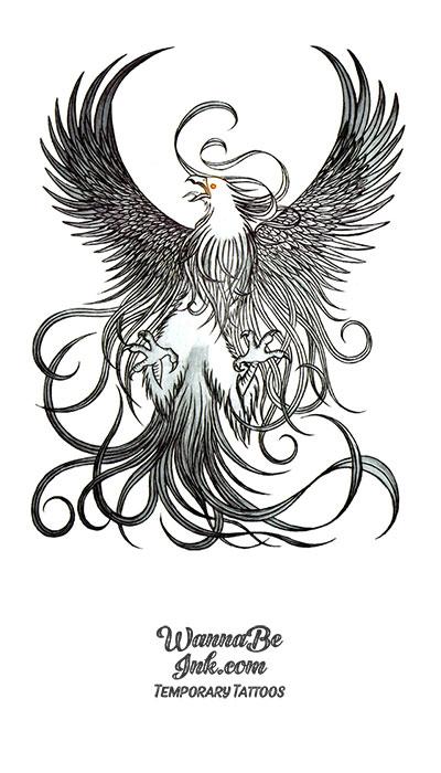 30 Gorgeous Phoenix Tattoo Designs