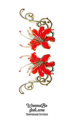 Top 47 Best Honeysuckle Tattoo Ideas  2021 Inspiration Guide  Honeysuckle  tattoo Birth flower tattoos Flower tattoo