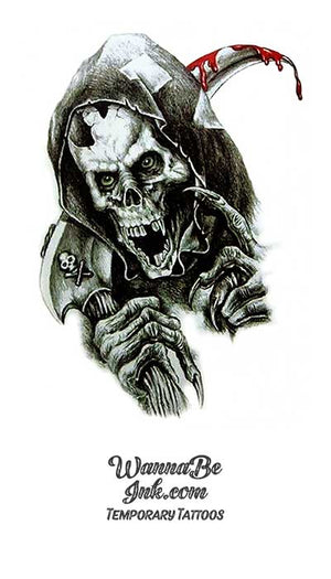 Amazing Grim Reaper Tattoo Designs  tattooers