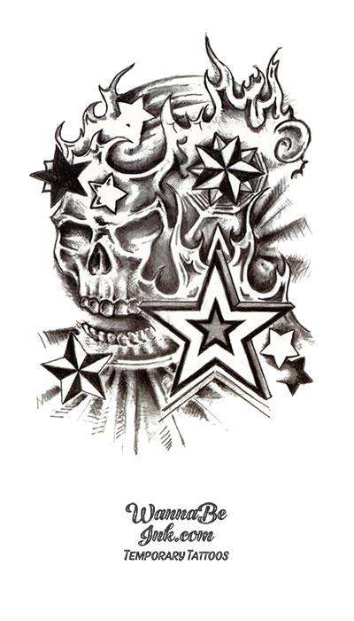 Starburst tattoo