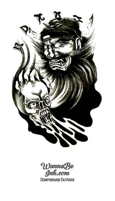 Lillys Fine Tattoo  in progress Demon Skull Tattoo by Deepak Vetal at  LillysFineTattoo mumbai ghatkopar demonskull demonskulltattoo  blckeandwhite tattoo chettattoo tattoos tattooing tattoodesign  tattoodesigns besttattoostudio 