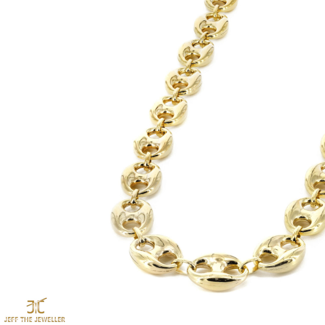 Gold Gucci Puff Link Chain – Jeff The Jeweller