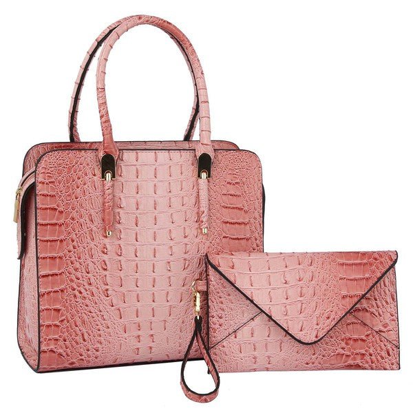 "Bossy Beauty" Satchel and Clutch Set