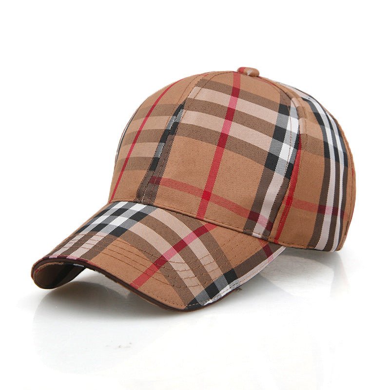 Plaid Baseball Cap