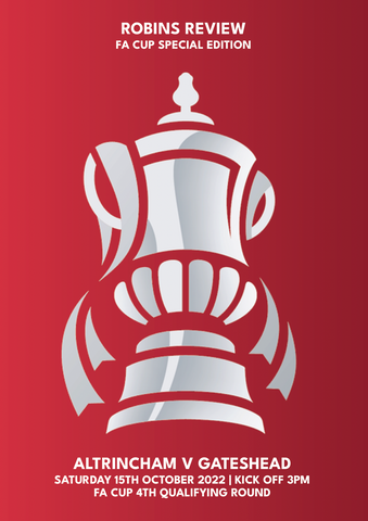 FA Cup Programme Altrincham