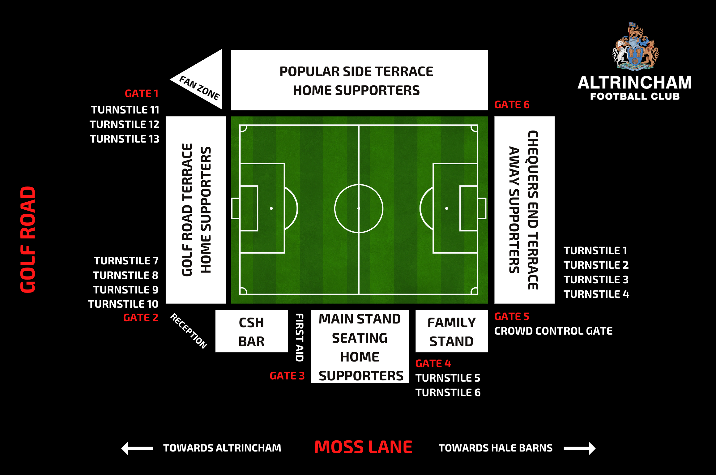 Crowd capacity significantly reduced at Altrincham FC stadium amid  'structural and safety concerns' - Manchester Evening News