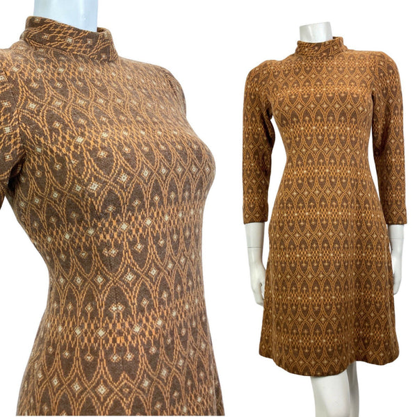 70s Turtleneck Dress