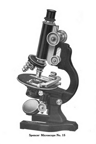 Microscopio Spencer nº 15