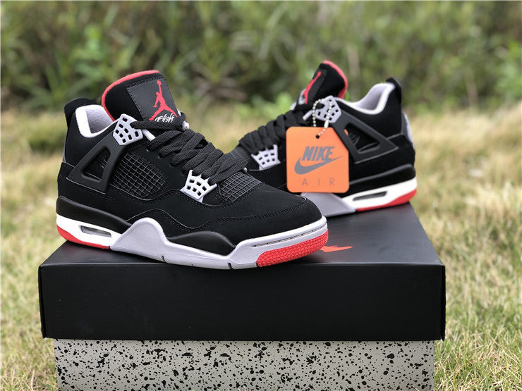 jordan retro 4's bred