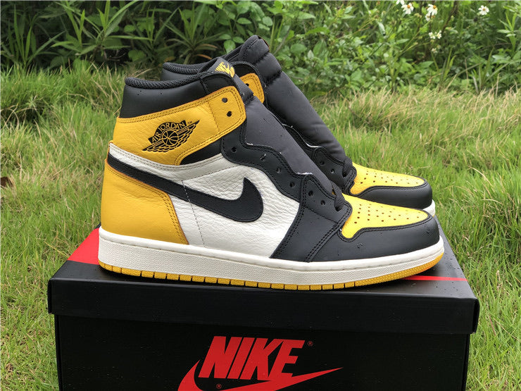 yellow jordan 1 mid