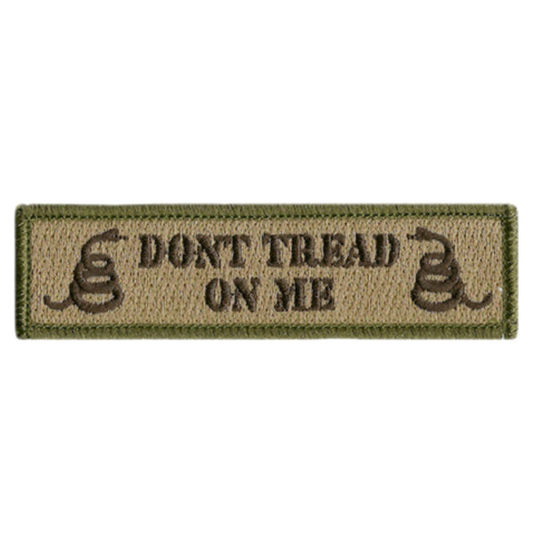 First Navy Jack Don't Tread on Me Flag 2x3 Loyalty Patch