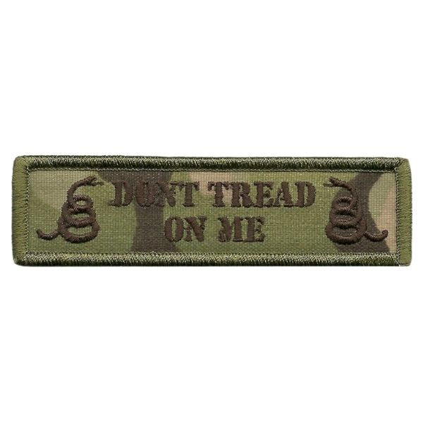 KHAKI 2POC SHOULDER PATCH: DON'T TREAD ON ME FLAG - LASER CUT (2 PIECE  ORGANIZATIONAL CLOTHING) — LC EMBROIDERY & CLEANERS
